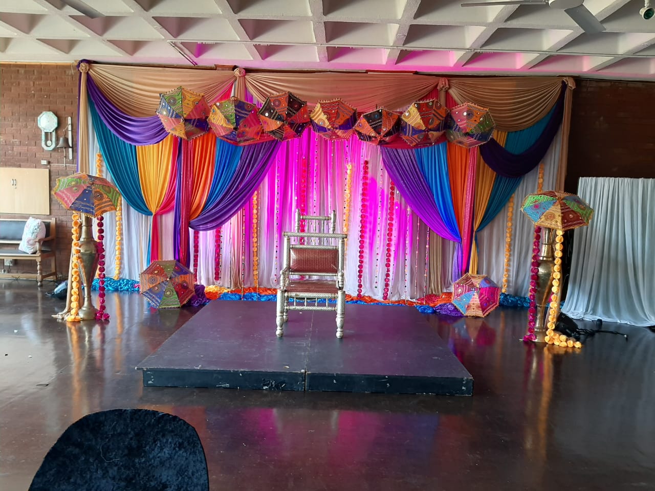 Mendhi/Hurdhee Decor Durban A.S.K. Decor and Caterers